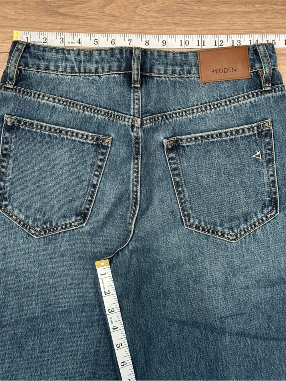 Hidden Sammie High Rise Barrel Jean Size 27 - Picture 11 of 12